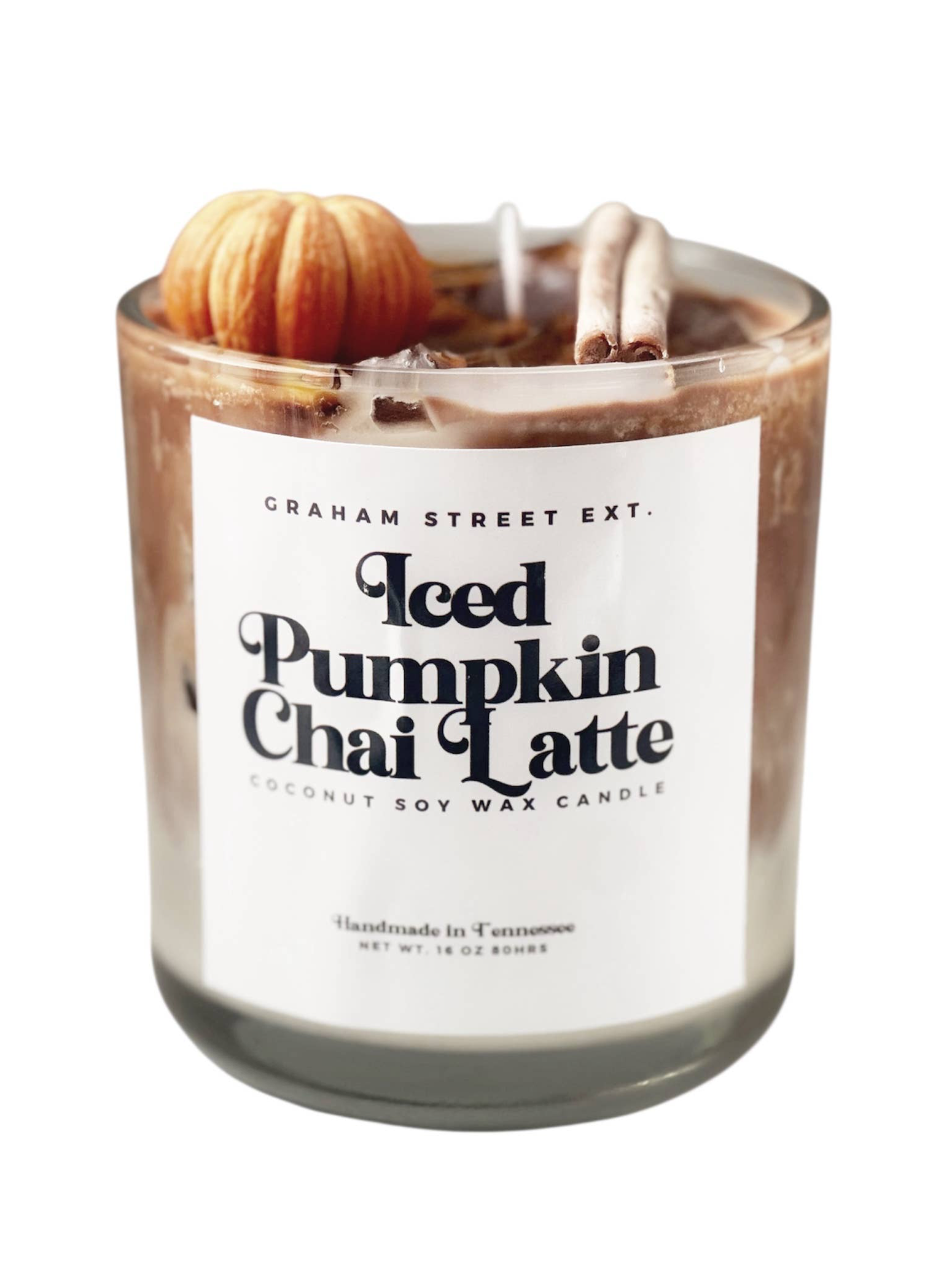 Pumpkin Iced Chai Dessert Candle