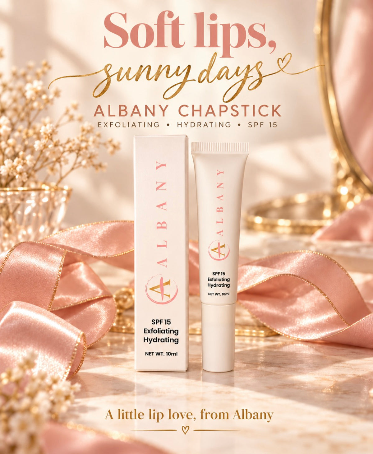Albany Deep Nourishing Vegan Chapstick Lip Balm