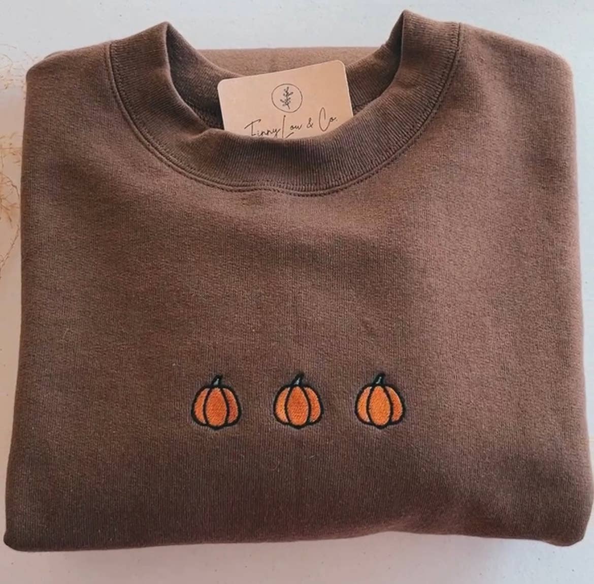 Fall Pumpkin Crewneck Sweatshirt