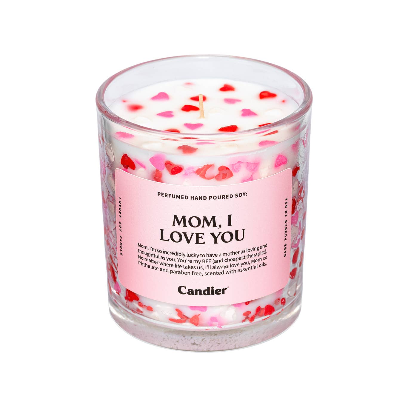 Mom, Love You Candle
