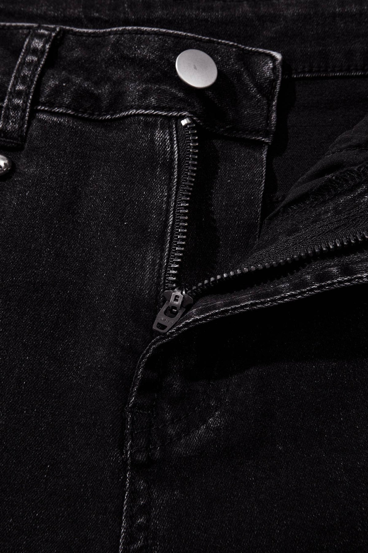 66 Fall 2026 High Waisted Studded Wide Leg Jeans