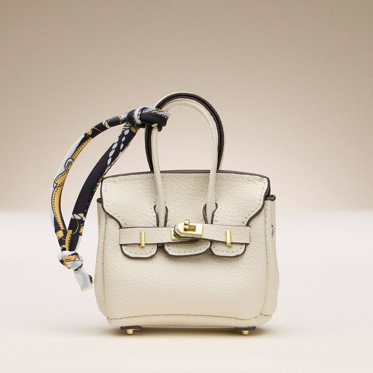 Mini Satchel Bag Charm Keychain