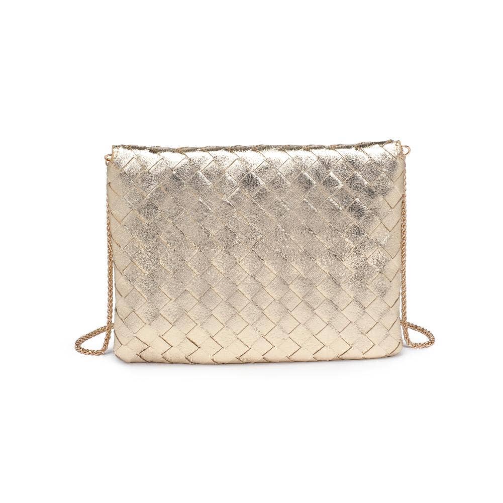 Ivy Woven Clutch