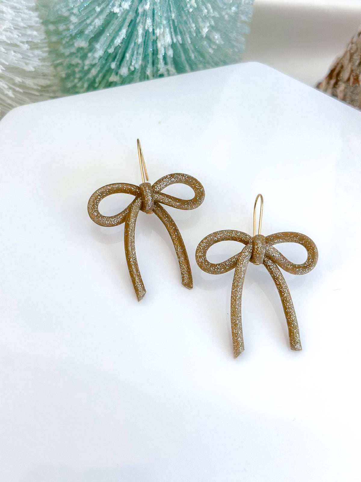Droopy Bow Earrings