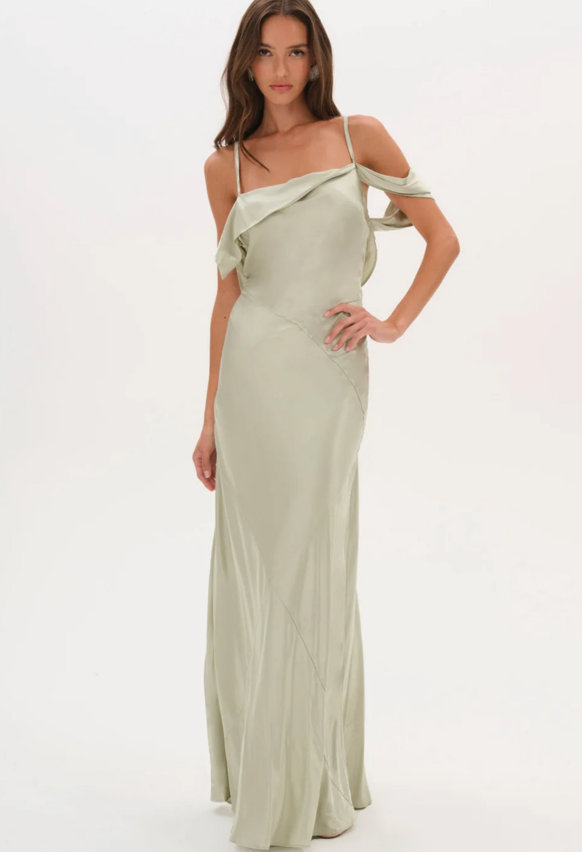 Sage Jewel Maxi Dress