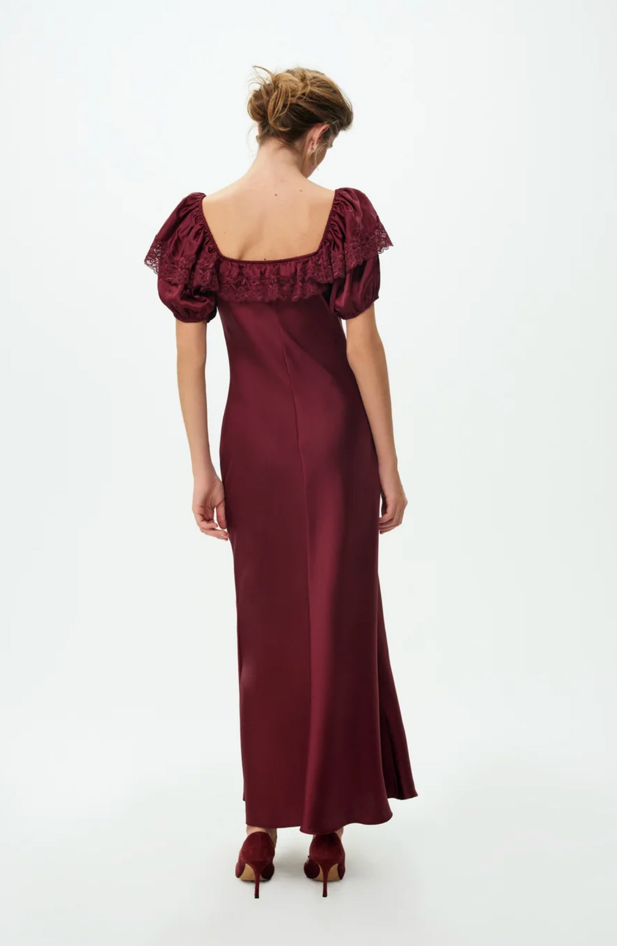Bordeaux Cove Maxi Dress