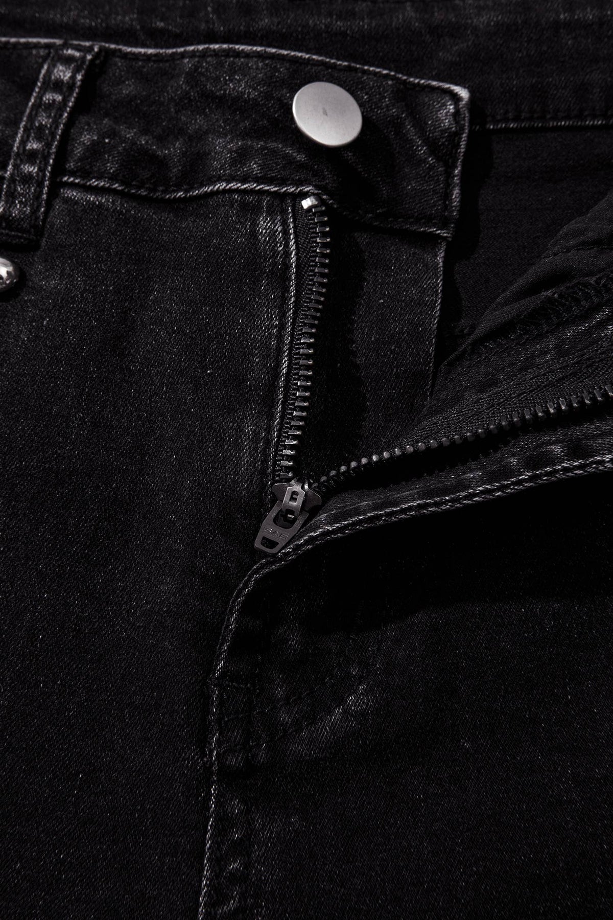 66 Fall 2026 High Waisted Studded Wide Leg Jeans