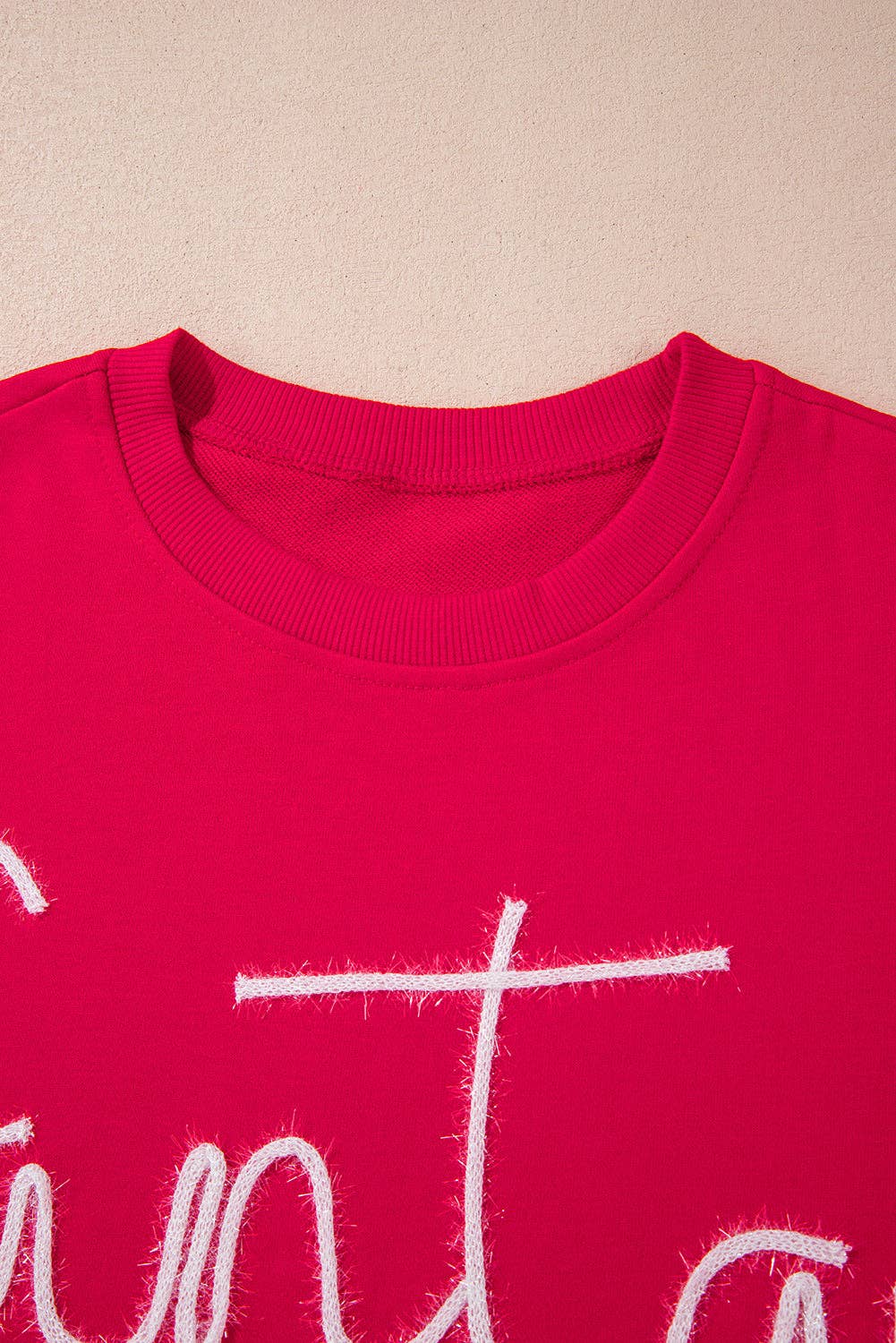 Christmas Santa Baby Tinsel Sweatshirt