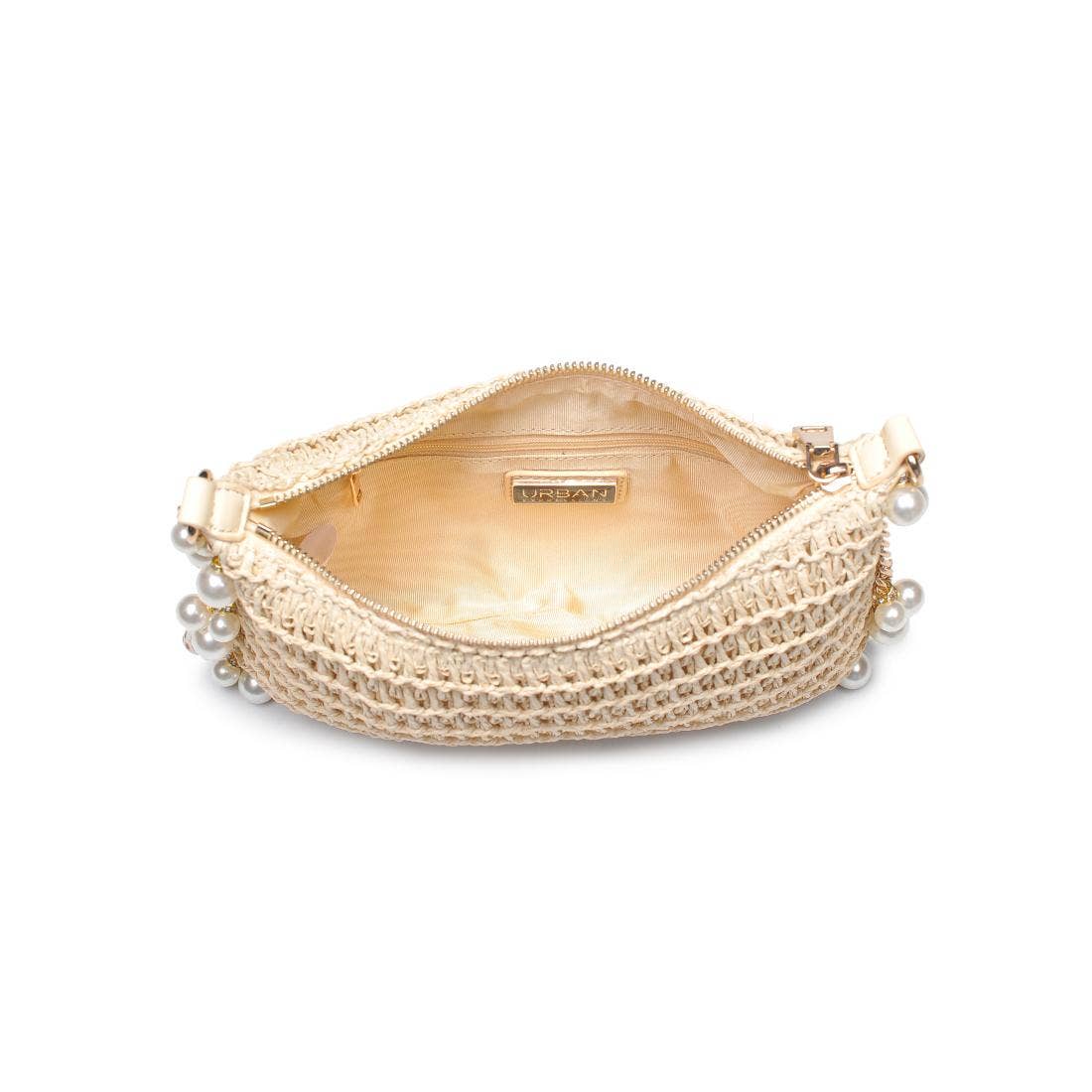 Steph Seasonal Seashell Straw Bag Evening Bag