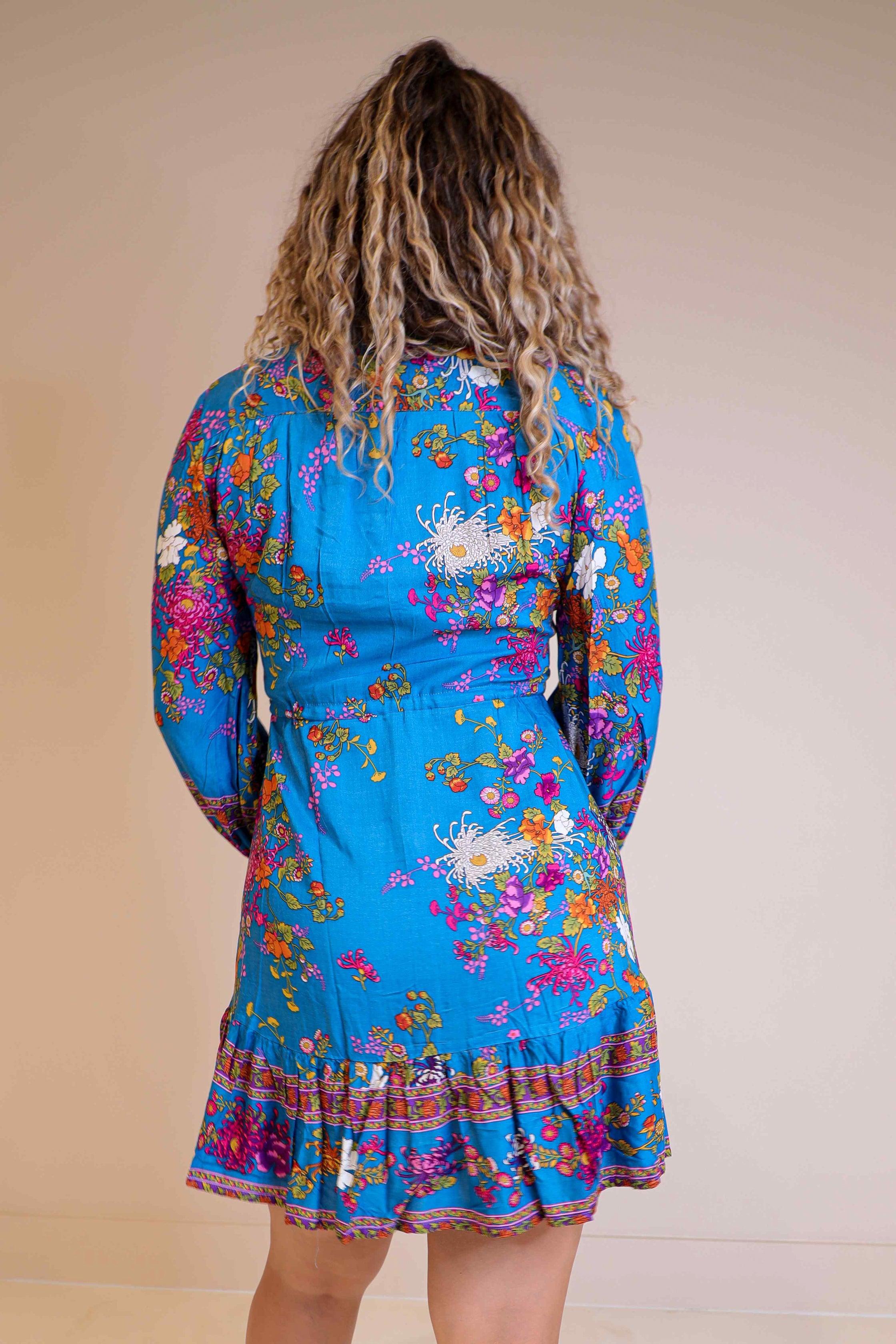 Sea Lustre Kenna River Dress - Flowing Dress with a Charming River Print, Perfect for Effortless Style and Comfortable Wear