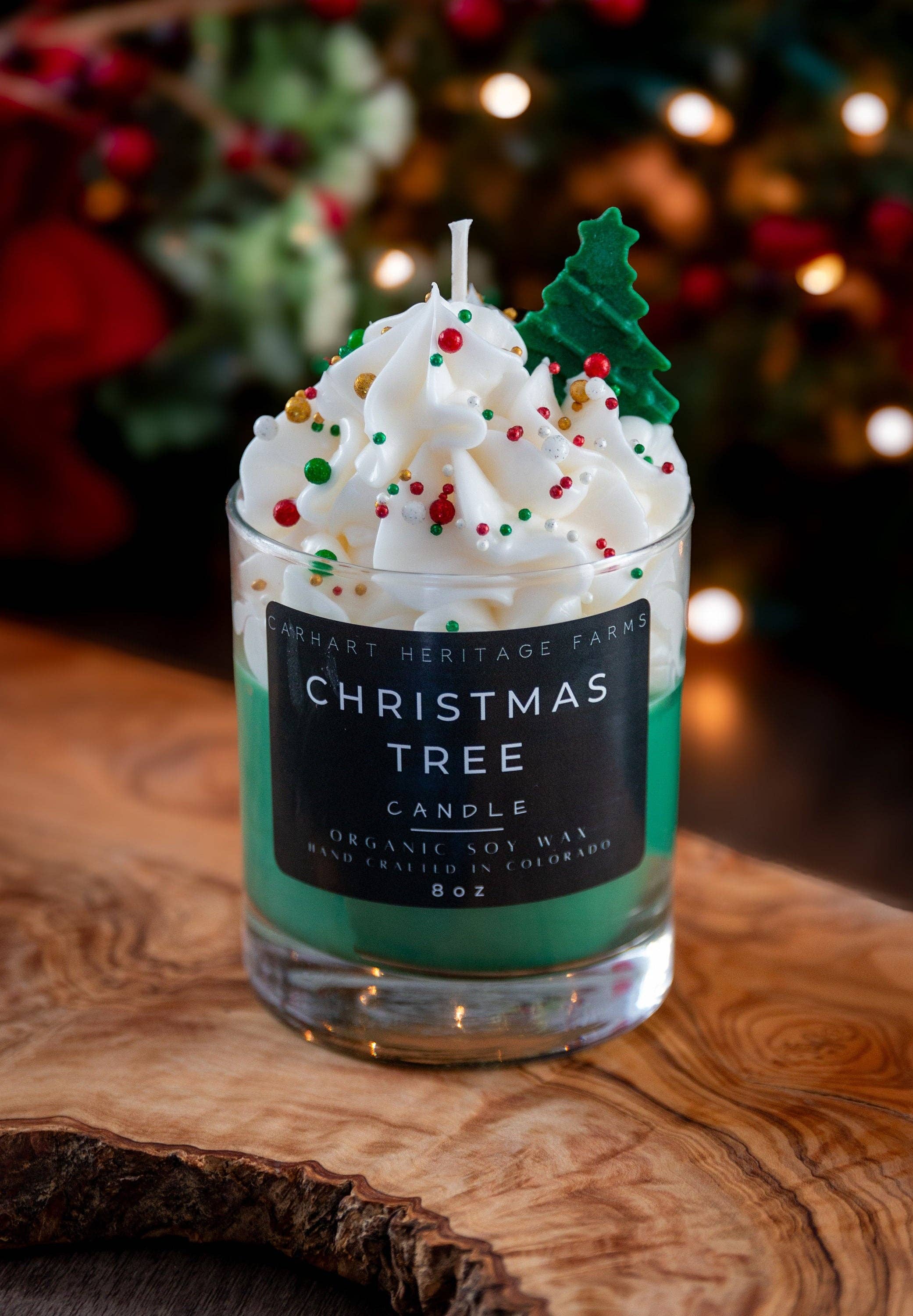 Christmas Tree Holiday Candle