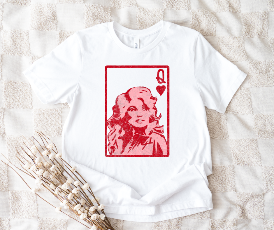 Queen of Hearts Dolly T-Shirt
