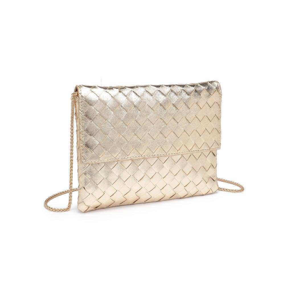 Ivy Woven Clutch