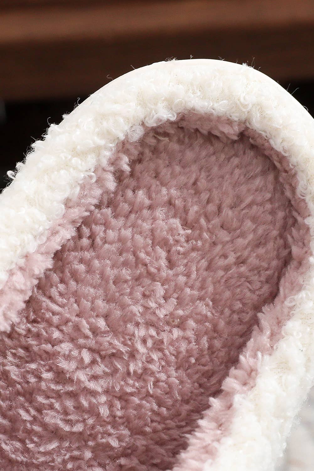 Pink Bow Decor Festival Plush Slippers | US6-11