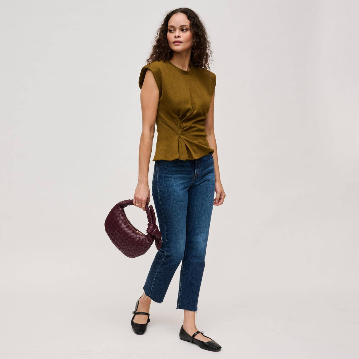 Lizbeth Woven Knot Clutch