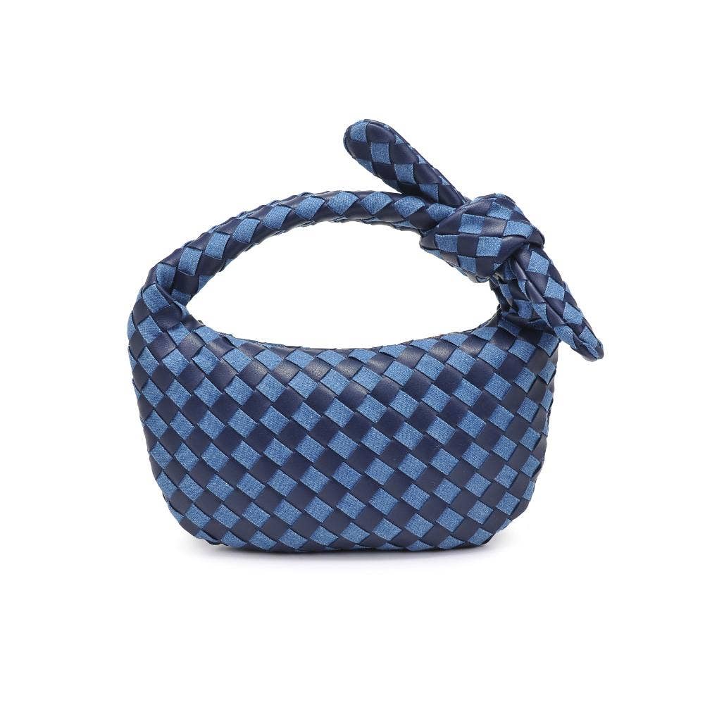 Lizbeth Woven Knot Clutch