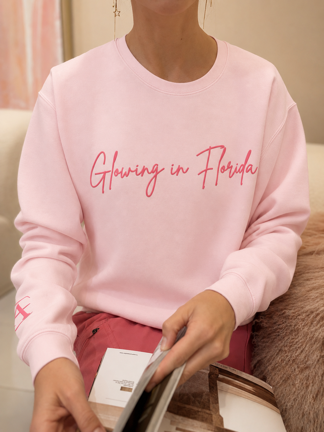 Glowing in Florida Albany Sweater