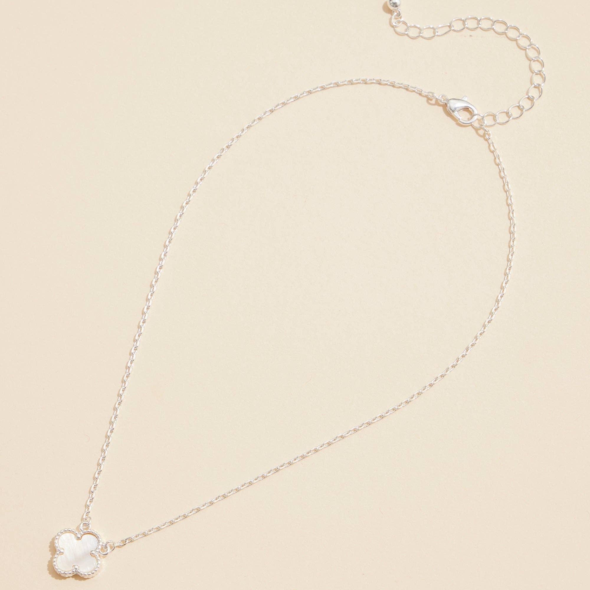 Shell Charm Pendant Necklace with Gold Chain