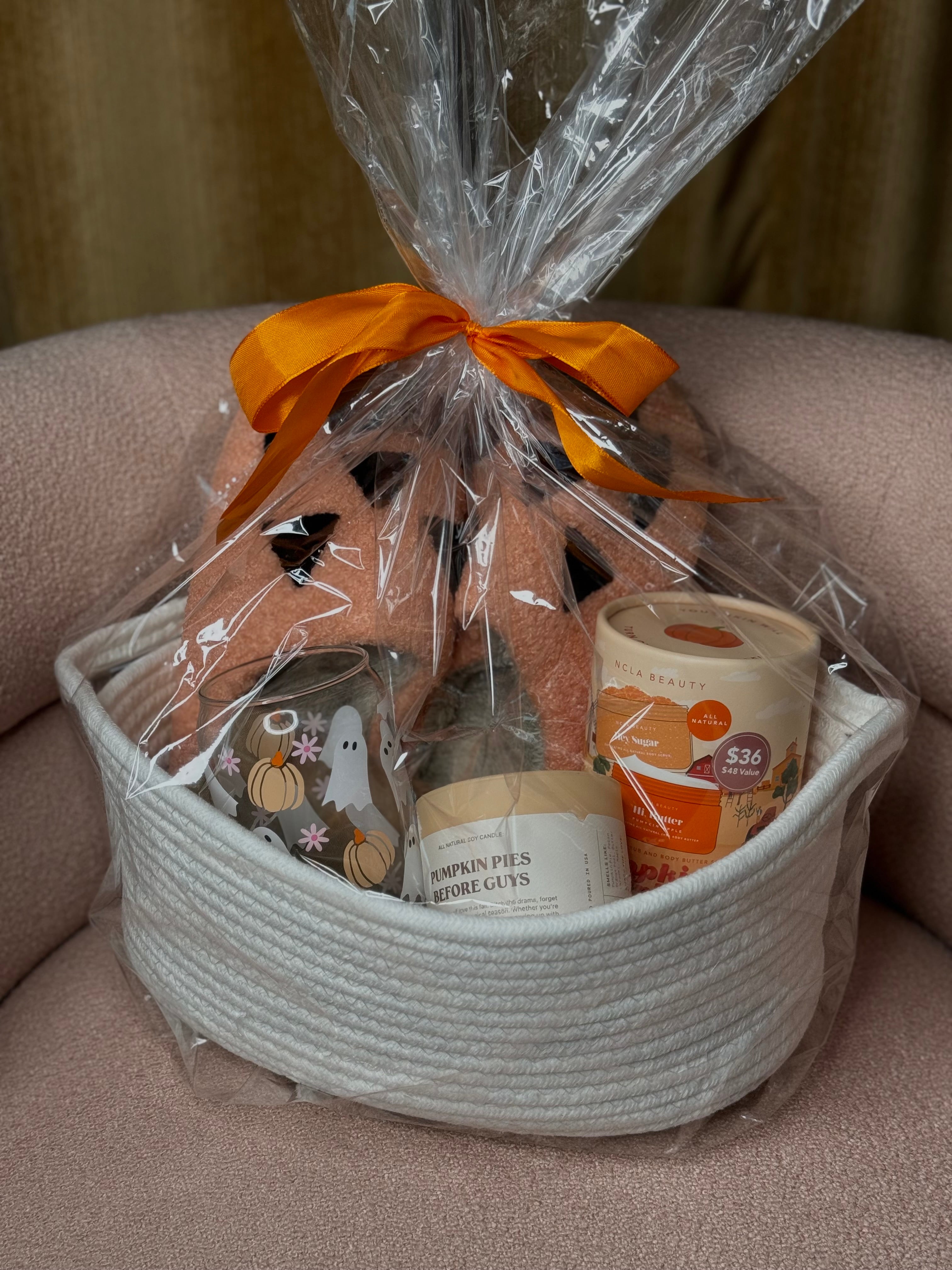 Albany Boo-Basket - A Festive Basket Filled with Seasonal Treats and Surprises