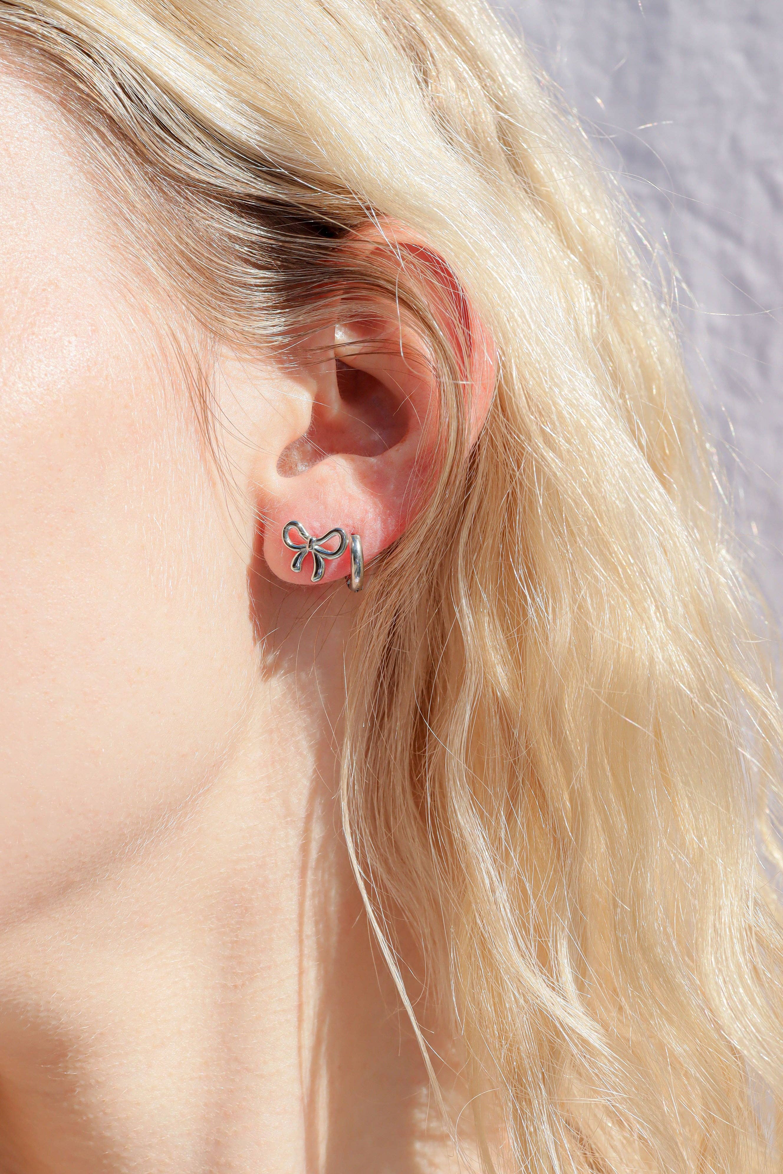 Bow Stud Earrings