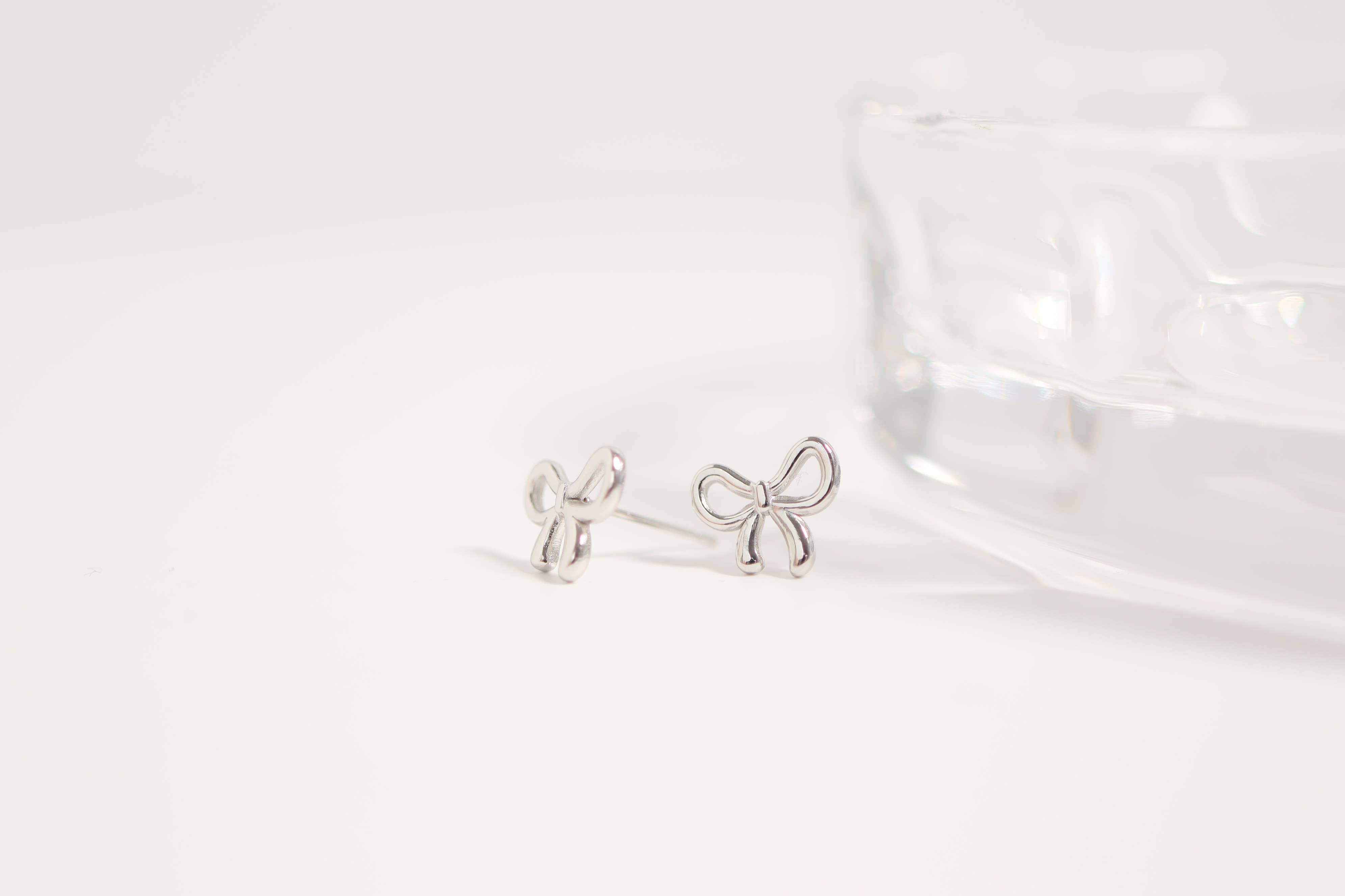 Bow Stud Earrings