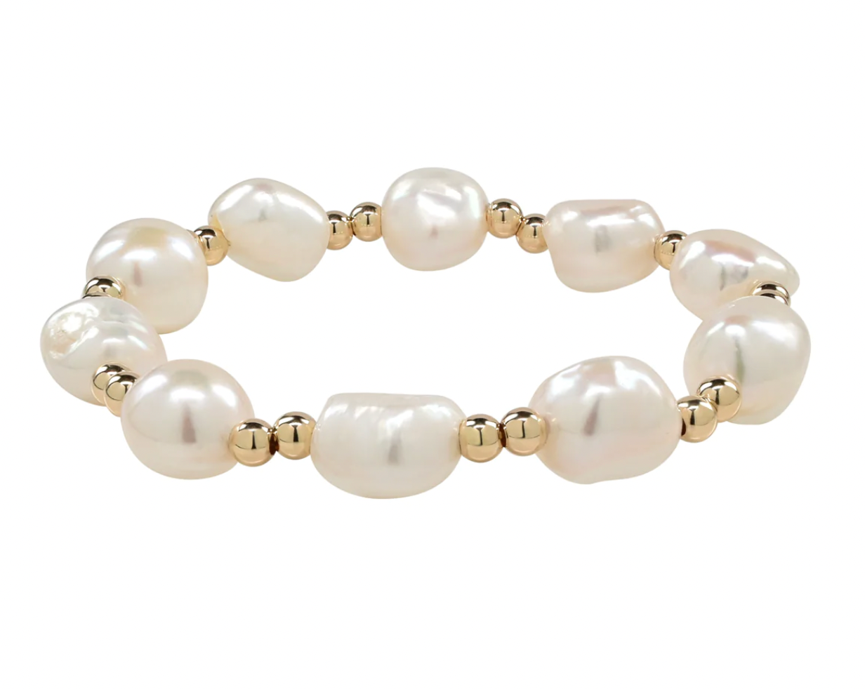 Sea Lustre Bracelet Goldie - Chic and Stylish Gold Bracelet with Delicate Design, Perfect for Everyday Wear or Special Occasions