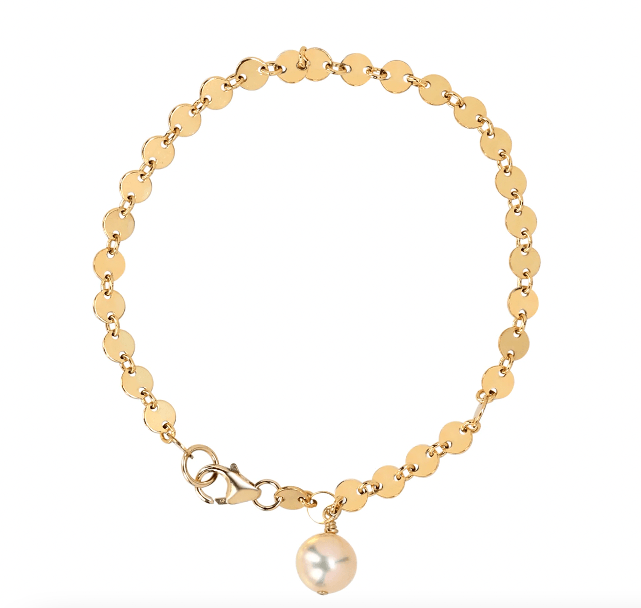 Sea Lustre Lea Bracelet - Delicate Bracelet Featuring Elegant Design, Ideal for Layering or Wearing Alone for a Subtle Touch of Sophistication